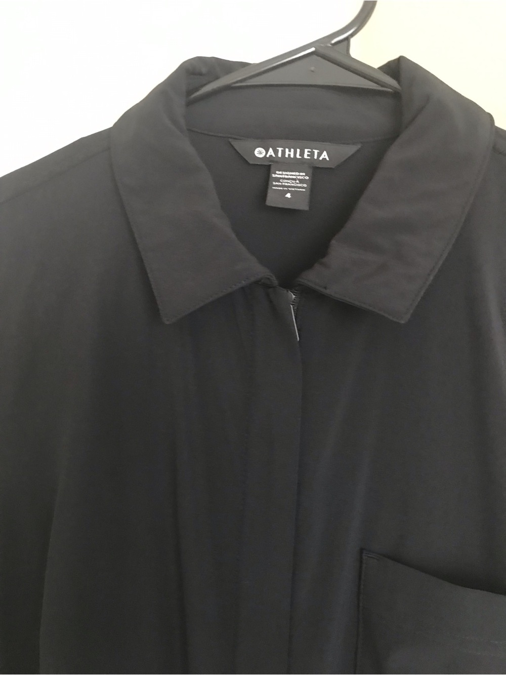 Athleta Black Lightweight Full Length Jumpsuit